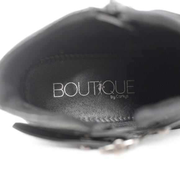 Boutique by Corky's Black Bootie Size 10 Preloved - Picture 6 of 7